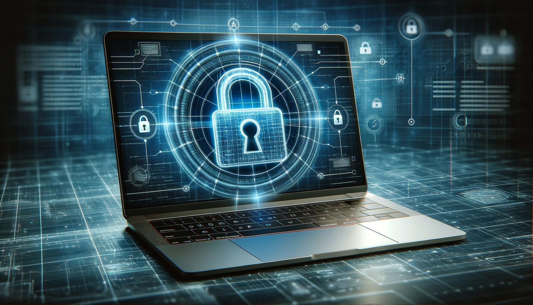 VPN arayüzünde dijital kilit